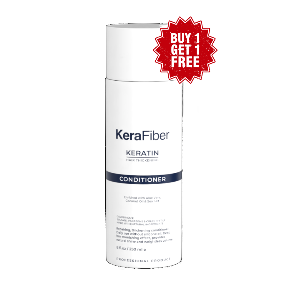 Acondicionador espesante del cabello con queratina